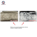 Neue Damenhandschuhe aus echtem Leder, Winter, warme, flauschige Frau, weiches weibliches Kaninchenfellfutter, genieteter Verschluss, hochwertige Fäustlinge