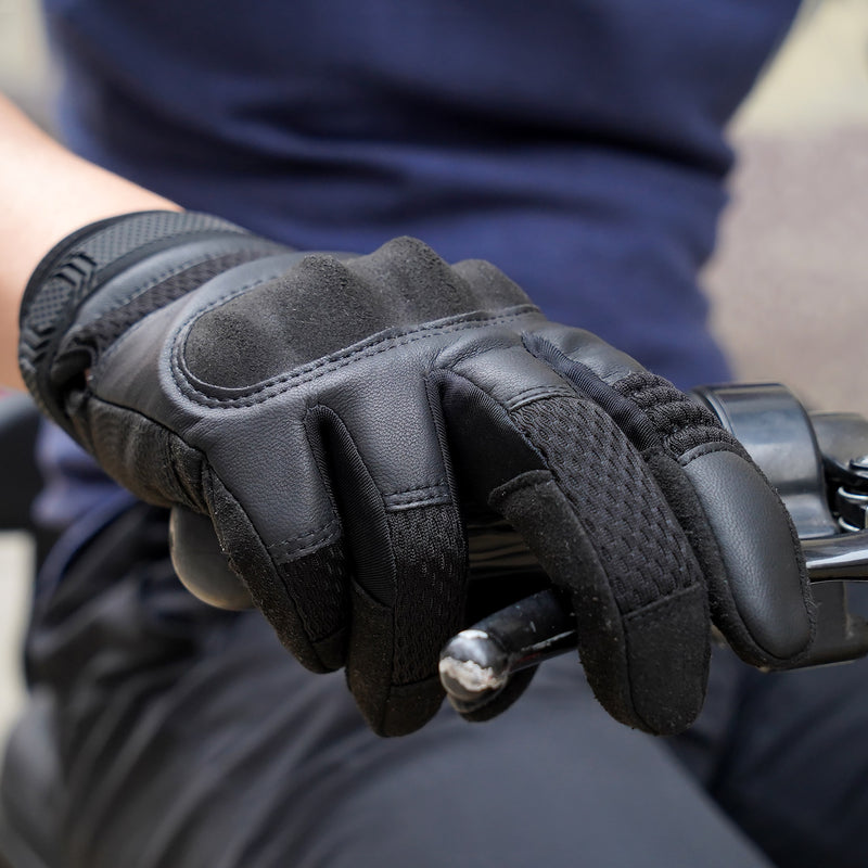 Taktische Handschuhe aus PU-Leder mit Touchscreen, Hartschale, Vollfinger-Handschuh, Armee, Militär, Kampf, Airsoft, Fahren, Fahrradhandschuhe, Herren