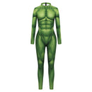 Superhero Bruce Banner Hulk Muscle Tights Jumpsuits Cosplay Costume Men Women Halloween Party Performance Zentai  Bodysuit