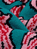 Frauen Neue Vintage Warme Verdicken Pullover UFO Wolken Jacquard Pullover Winter Herbst Gestrickte Retro Lose Tops Blusas C-012