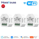 WiFi Mini Smart Curtain Switch Modul Rollos Shutter Motor Smart Life Tuya APP Fernbedienung Arbeiten Sie mit Alexa Google Home