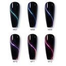 Beautilux Gel-Nagellack-Set Platinum Glitter Bling Gloss Holographic Mermaid Semi Permanent Nails Gels Lack Nagellack