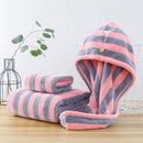 GIANTEX 3-teiliges Baumwollhandtuch-Set, Badezimmer, super saugfähig, Badetuch, Gesichtstücher für Erwachsene, serviette de bain toallas recznik