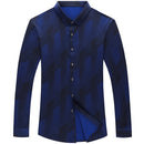 2022 Marke Neue Langarm Männer Social Shirt Streetwear Casual Gestreifte Hemden Kleid Herren Slim Regular Fit Kleidung Mode 1302