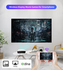 WZATCO C3 4D Keystone LED Projector 4K Android 10.0 WIFI 1920*1080P Proyector Home Theater 3D Media Video player Game Beamer