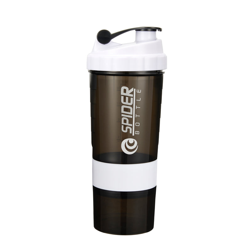 500/600Ml Water Bottle with Pillbox Plastic Drink Bottle with Medicine Pills Box Travel 7 Days Drug Organizer Drinking Container