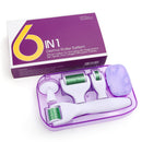 DRS 4/5/6/8 In 1 Derma Roller Needle Microdermabrasion Facial Rollor Microneedle Kits Hautverjüngung Narben entfernen Hautpflege