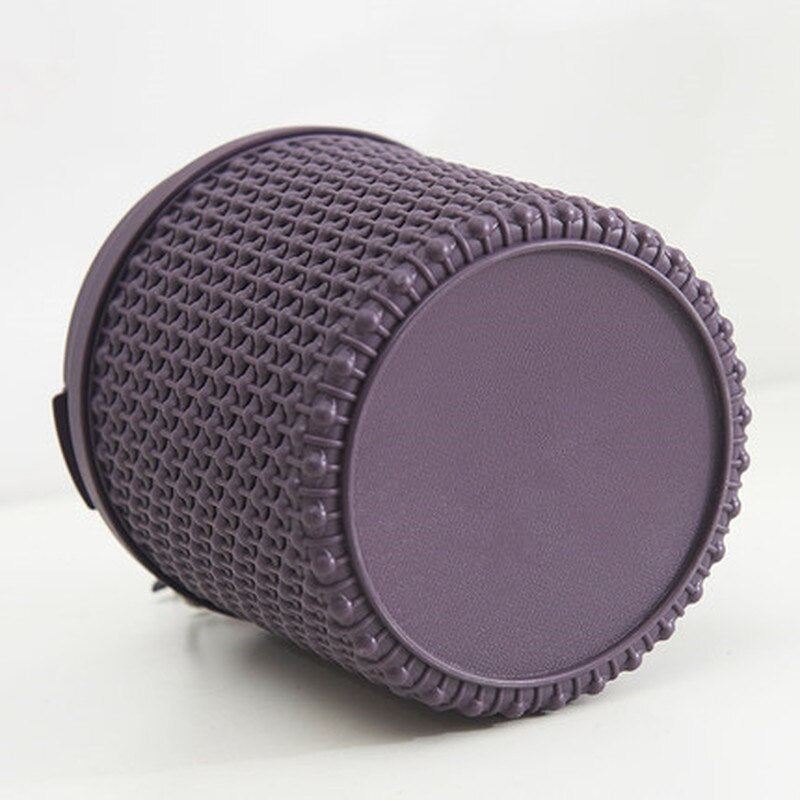 Garbage Bin Desktop Trash Can Home Bedroom Bedside Mini Waste Trash Bin Kitchen Garbage Box Table Dustbin Sundries Storage Box