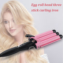3 Fässer Lockenstab Automatische Dauerwelle Schiene Keramik Lockenwickler Hair Waver Lockenwickler Rollen Styling-Werkzeuge Hair Styler Zauberstab