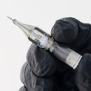 EZ Revolution Tattoo Cartridge Nr. 12 (0,35 mm) Round Liner (RL) lange konische Nadeln für Rotationsmaschinen und Griffe, 20 Stück/Box