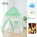 Baby Princess Game House Flowers Blühender Junge Mädchen Übergroßes Haus Faltbares Spielzelt Kinder Indoor Outdoor Castle Tent Geschenke