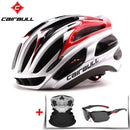 CAIRBULL Rennradhelm Ultraleichter Fahrradhelm Herren Damen Mountainbike Reiten Radfahren Integral geformter Helm