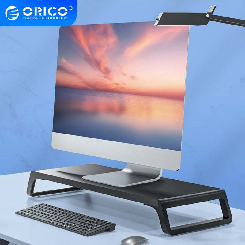 ORICO Wood Monitor Stand Universal Computer Riser Wooden Desktop Bracket Laptop Stand For PC MacBook Notebook TV Home Office