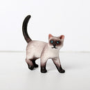 Miniatur-Bauernhof, realistische Katzenfiguren, Spielzeug, pädagogisches Tiermodell, Katzenfiguren, Spielzeug-Set, Dekoration und Gastgeschenke