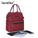 Insular Marke Windel Rucksack Tasche Mama Große Kapazität Kinderwagen Tasche Mama Baby Multifunktions Wasserdichte Outdoor Reise Wickeltaschen