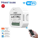 WiFi Mini Smart Curtain Switch Modul Rollos Shutter Motor Smart Life Tuya APP Fernbedienung Arbeiten Sie mit Alexa Google Home