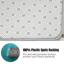 Geometrischer Teppich für Wohnzimmer, Samtteppich, Kinderschlafzimmer, Bettvorleger, weich, quadratisch, flauschig, Heimsofa, Tischdekoration, Matte