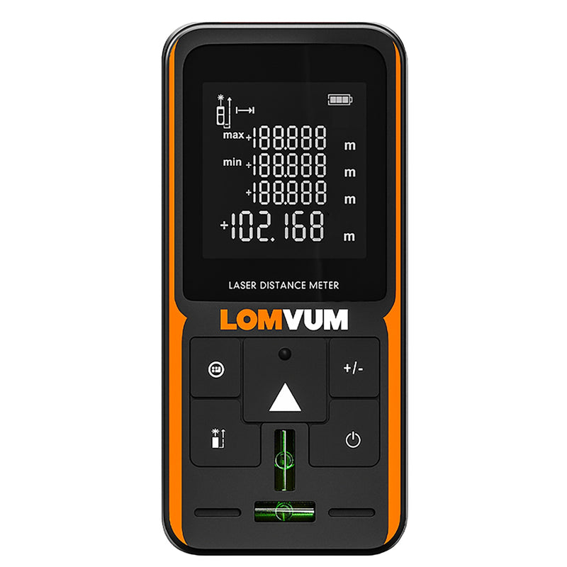 LOMVUM 40m 120m Trena Measure Tape Laser Ruler Rangefinders Digital Distance Meter Measurer Range Finder Lazer Metreler 100m