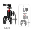 TUYU Motorcycle 3rd Person View Invisible Selfie Stick for GoPro Max Hero11 Insta360 One X3 X2 OneR Camera RAM Mount Accessories