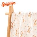 Kangobaby #My Soft Life # Manta envolvente de muselina con estampado digital de primera calidad Caja de regalo de alta calidad para bebé recién nacido