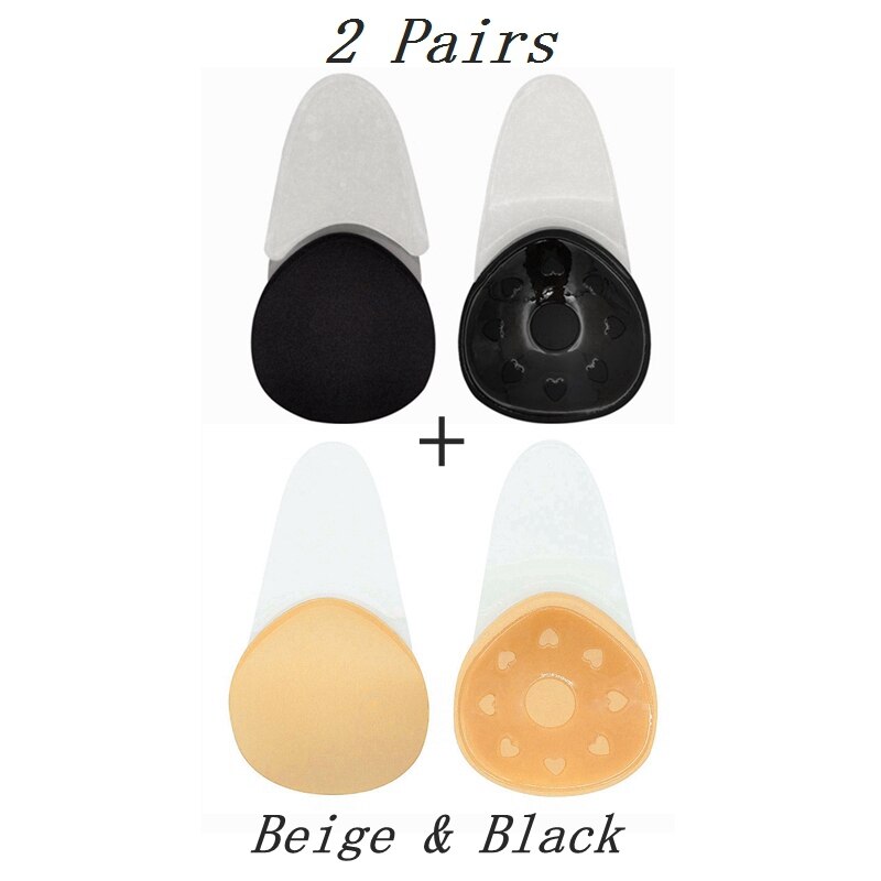 Bra Backless Strapless Invisible Bras for Women Adhesive Wireless Bralette Breast Sticky Silicone Bra Sexy Women Nipple Cover