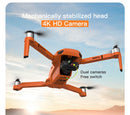 2022 nuevo GPS Drone 4k Profesional 8K HD Cámara 2 ejes cardán Anti-vibración fotografía aérea sin escobillas plegable Quadcopter 1,2 km