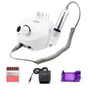 32W 35000RPM Nagelbohrmaschine Set mit Schleifband Professionelle Fräsmaniküremaschine Set Kit mit Nagelbohrer Set Kit