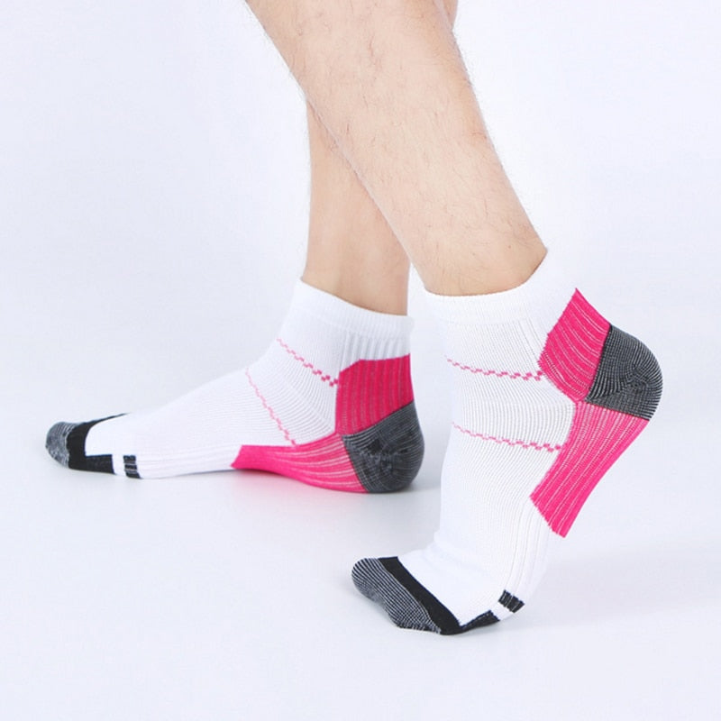 Heiße verkaufende Männer Frauen Kompressionssocken Plantar Fasciitis Socken Anti-Müdigkeits-Massage Medizinische Knöchel-Fuß-Socke Fersensporn-Socke