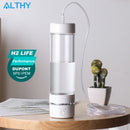 H2Life Wasserstoff-Wassergeneratorflasche der 7. Generation DuPont SPE+PEM Dual Chamber Maker Lonizer Cup + H2-Inhalationsgerät