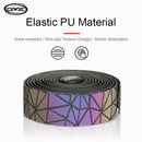 Rennrad nachtleuchtende Speed ​​Lenkerbänder Licht reflektierend Dazzle Radfahren Lenkerband PU-Leder Buntes Fahrradgabel-Griffband