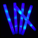 12/15/30/60 Teile / Los Knicklichter Bulk Bunte LED-Schaumstoff-Knicklichter Cheer Tube RGB LED Glow in the Dark Light für Weihnachtsfeier