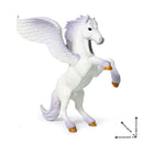 Oenux Classic Mythical Rainbow Pegasus Simulation Animal Original Fairy Tale Fly Horse Action Figures Model PVC Educational Toys