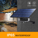IP65 Wasserdichte Doppelkopf-Solarpendelleuchte Outdoor Indoor Solarlampe mit Kabel Geeignet für Hof, Garten, Innen usw.