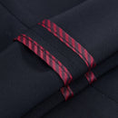 Pantalones de seda finos de negocios de verano para hombre 29-56 pantalones de traje holgados de oficina transpirables negros clásicos formales de talla grande para hombre