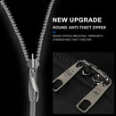 Mochila para hombre de gran capacidad de 39L con garantía de por vida, mochila para ordenador portátil de 17,3 pulgadas, bolsa de viaje antirrobo para hombre, mochila escolar impermeable para hombre