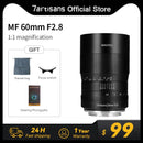 7artisans 7 artisans 60mm F2.8 1:1 Magnification Macro Lens For Canon EOS-M  Sony E Fuji FX Micro 4/3 Camera Lens