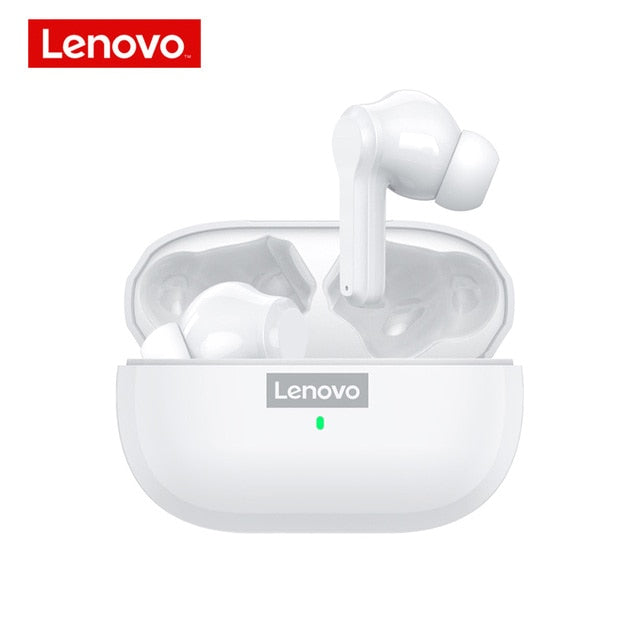 Lenovo LP1S Tws Sports Wireless Headset Stereo-Ohrhörer HiFi-Musik mit Mikrofon Bluetooth-Kopfhörer 5.0 für Android IOS Smartphone