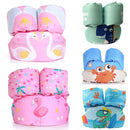 2-6 kids swim arm rings Baby life jacket floating kids safety life vest children's Swim puddle jumper arm rings vest form Foam