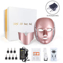 7 Farben LED Lichttherapie Gesichtsmaske Hautverjüngung Led Photon Gesichtsmaske Phototherapie Gesichtspflege Schönheit Anti Akne Maschine