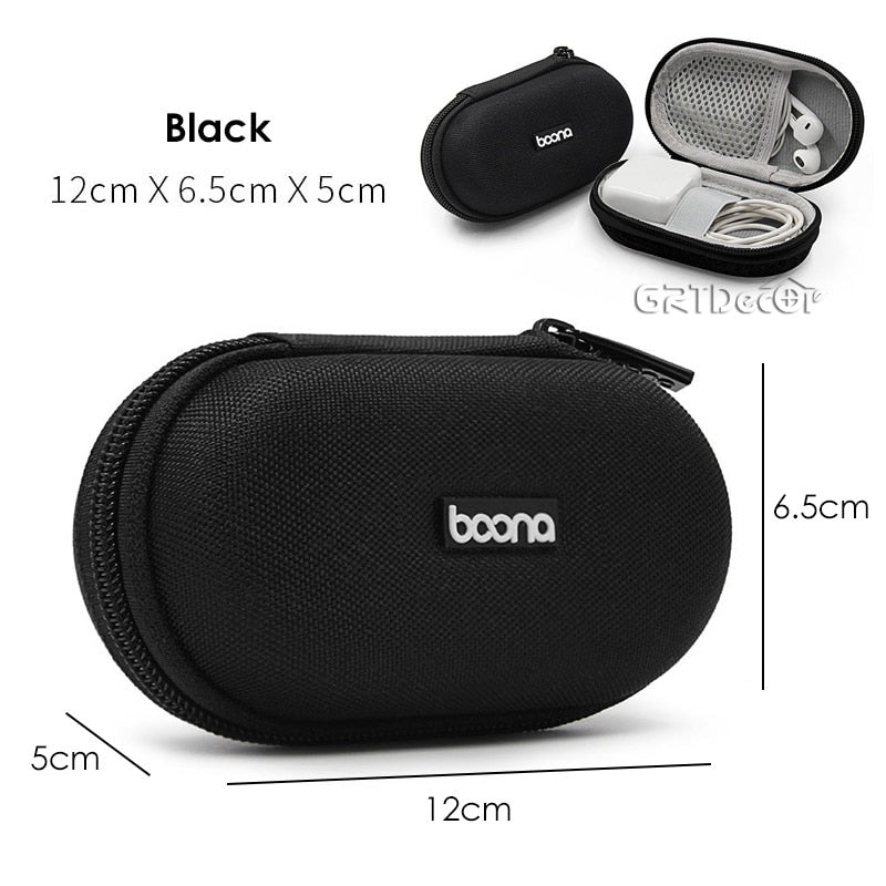 Hard Shell Digital Gadgets Storage Bag for Mac Adapter Mouse Data Cable Earphone HDD Electronics Gadgets Organizer Case