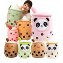 25/70 cm Real-Life Bubble Tea Cup Plüschtier Kissen Gefüllte Lebensmittel Weiche Puppe Milch Tee Tasse Kissen Kissen Kinder Spielzeug Geburtstagsgeschenk