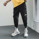 LAPPSTER Herren Japanische Streetwear Cargohose 2022 Overall Herren Taschen Hip Hop Jogger Hose Schwarz Mode Jogginghose 5XL