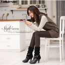 Kleidung S-4XL Frauen-Bleistift-Hosen-hohe Taillen-dünner dicker Samt-warme Winter-Gamaschen Jeggings Legins Feminina-Hose 90H