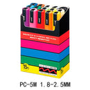 UNI POSCA Marker Pen PC-1M PC-3M PC-5M Set POP Poster Werbung Paint Pen Comic Painting Rundkopf Briefpapier Caneta Posca