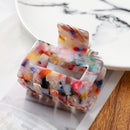 Mode Leopardenmuster Haarkrallen Geometrische Haarklemme Grab Hair Styling Haarspangen für Frauen Mädchen Haarnadel Haarschmuck