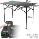 Neuer Outdoor Klapptisch Stuhl Camping Aluminiumlegierung BBQ Picknicktisch Wasserdichter langlebiger Klapptisch Schreibtisch