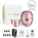 7 Farben LED Lichttherapie Gesichtsmaske Hautverjüngung Led Photon Gesichtsmaske Phototherapie Gesichtspflege Schönheit Anti Akne Maschine