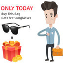 JEEP BULUO Mann Ledertasche Schulter Umhängetaschen für Männer Kuhspaltleder männlich iPad Business Messenger Bag Drop Shipping
