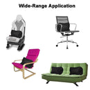 Tcare Tragbares aufblasbares Lendenwirbelstütz-Massagekissen – Orthopädisches Design zur Linderung von Rückenschmerzen – Lendenwirbelstützkissen Unisex