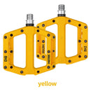 MZYRH Ultraleichte Dichtungslager Fahrrad Fahrradpedale Radfahren Nylon Rennrad BMX Mtb Pedale Flache Plattform Fahrradteile Zubehör